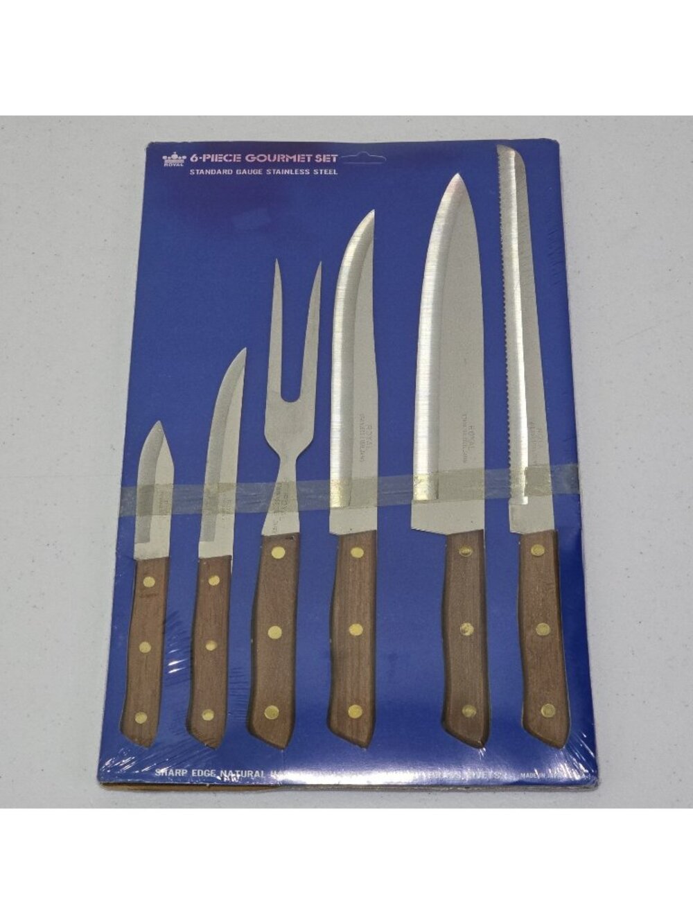 Royal 6-Piece Gourmet Set Standard Gauge Stainless Steel Made in Japan